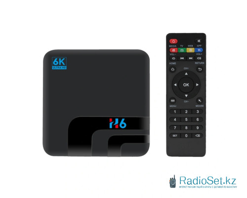 H6 4Gb/32Gb Android TV Box Приставка купить в Алматы c доставкой по ...